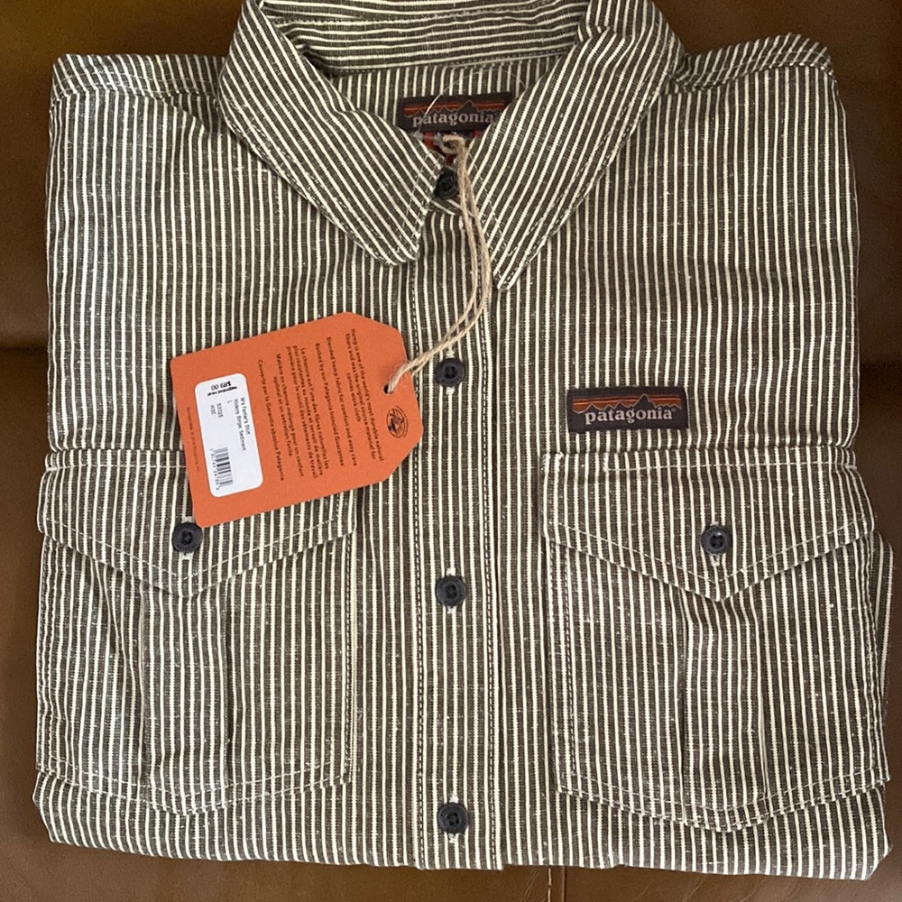 Blended hemp fabric women’s farrier shirt